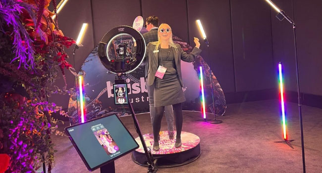 I have chosen the 360 Video Booth
